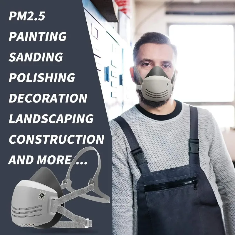 Maska przeciwpyłowa + 20 szt.  – Dust Mask Construction recenzja i cena